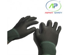  Găng tay sợi Polyester (Không phủ PU) màu xám